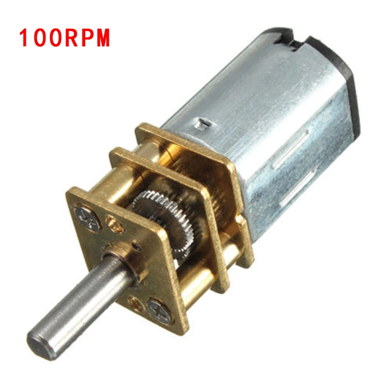 

High Speed Gear Motor 6v Devices Torque Metal 50-300rpm Reduction Car Mini Diy Hot Sale Stock Latest
