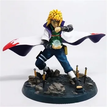 

Anime NARUTO Statue Namikaze Minato Rasengan PVC Action Figma Collection Model Toys BOX 22CM Q670