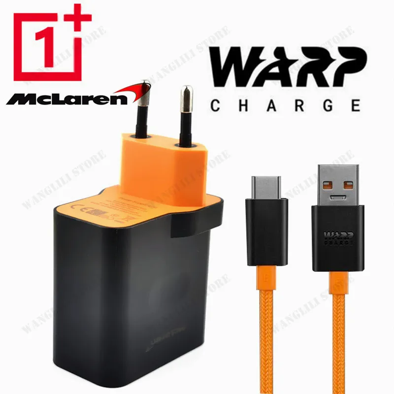 Оригинальное зарядное устройство Oneplus 8 pro warp dash charge 30 Вт адаптер питания