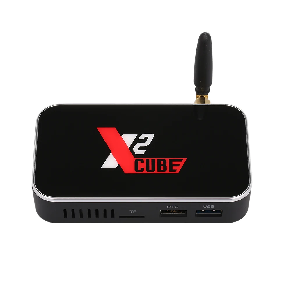ТВ приставка Ugoos X2 Cube X2 Pro Android 9,0 4 Гб ОЗУ 32 Гб ПЗУ Ugoos X2 Pro Amlogic S905X2 четырехъядерный 5G WiFi 1000M 4K медиаплеер