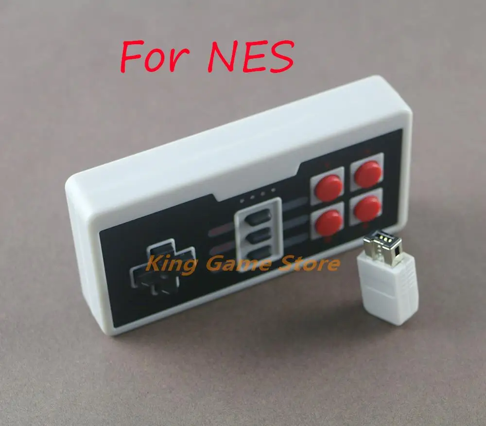 1Set Wireless Usb Plug Play Controller Di Gioco Gamepad Per Nes Mini 4 Pulsanti Controller Wireless Con Ricevitore Wireless Per Nes