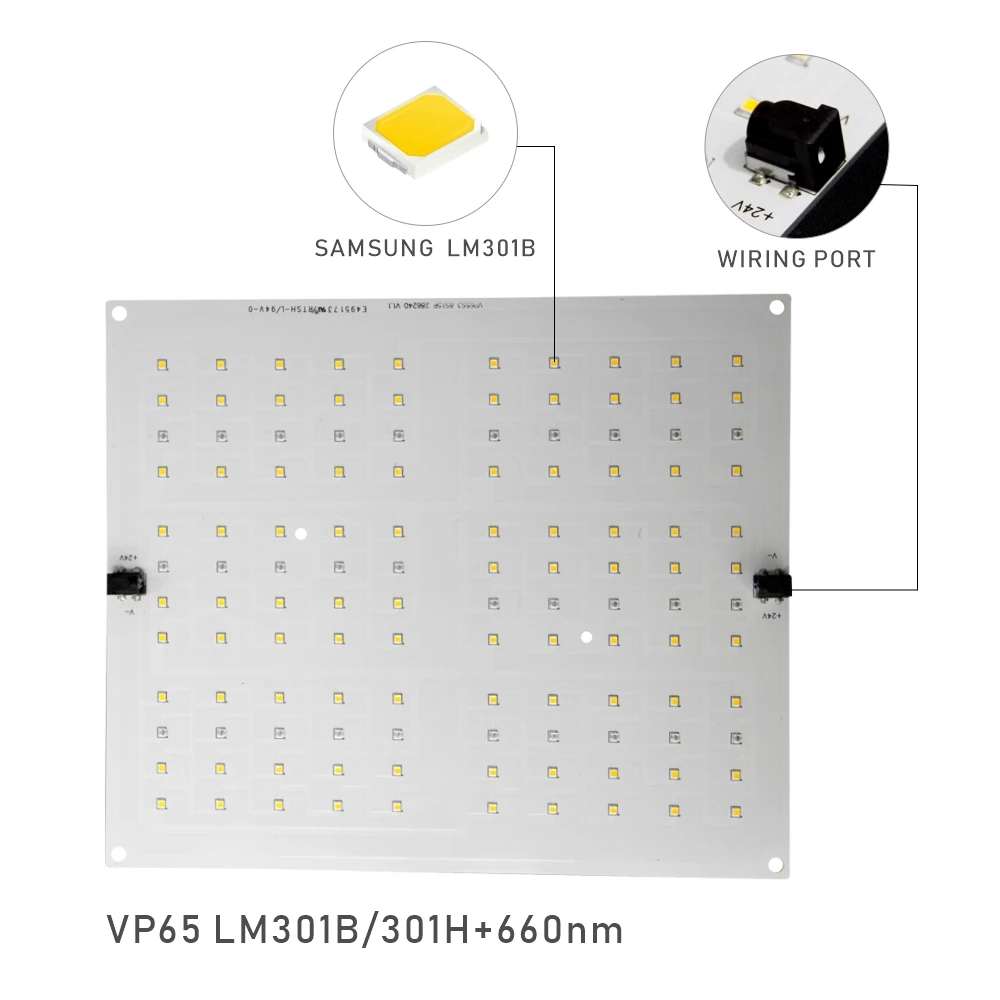 Лидер продаж светодиодная промышленная лампа полного спектра Samsung LM561C с
