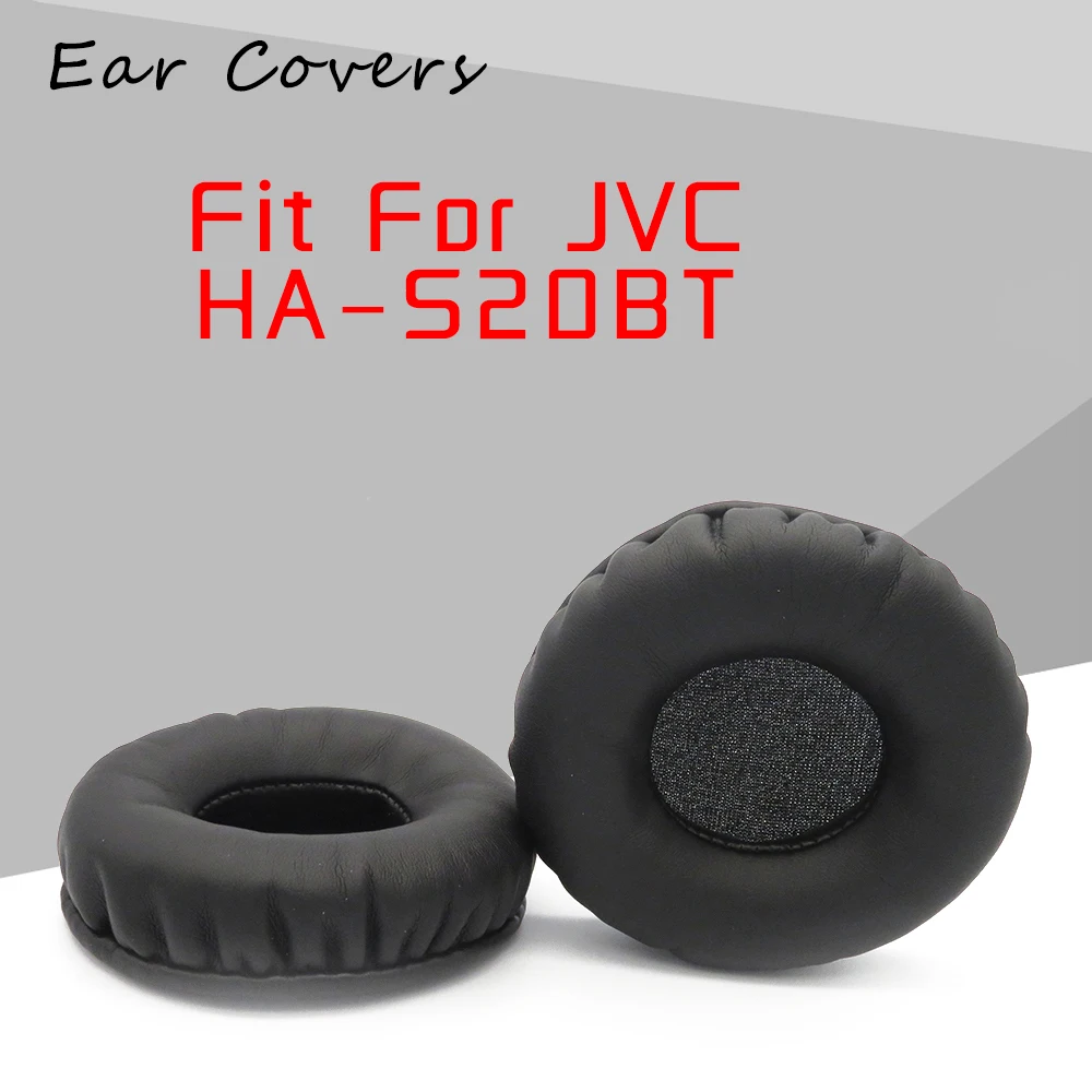 Ear Pads For JVC HA-S20BT S20BT  Headphone Earpads Replacement Headset Ear Pad PU Leather Sponge Foam ha sr85s earpads for jvc ha sr85s headphone ear pads earcushion replacement