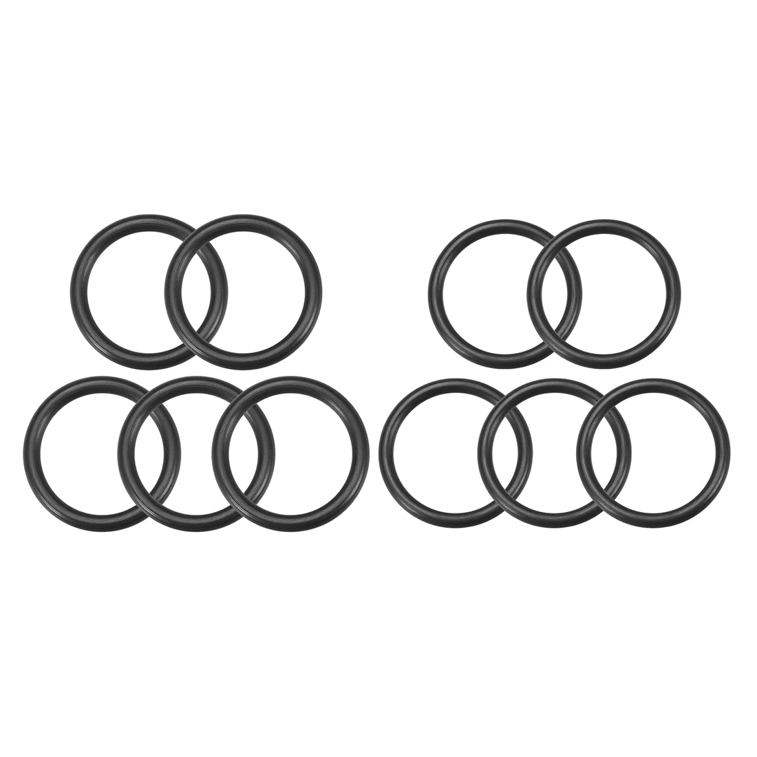 Uxcell 5 шт. фторкаучуковые уплотнительные кольца прокладка для сантехнического оборудования гидравлический и пневматический ремонт авиационных двигателей и т. Д