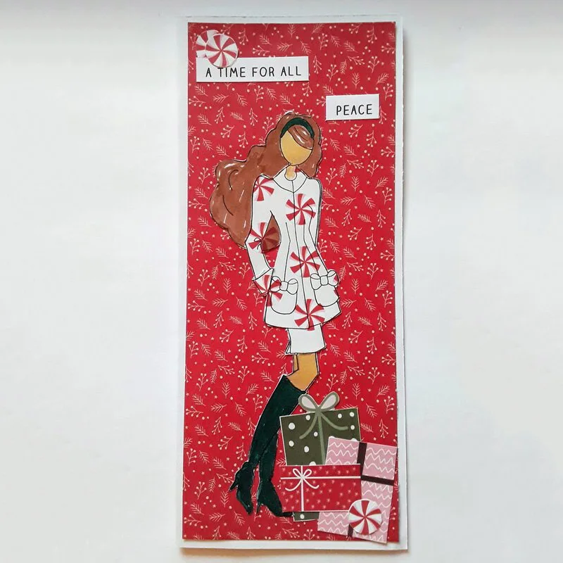 Fashion Dolls Stamp Set Various Dolls Girls Silicone Clear Stamps Stamps for DIY Scrapbooking Crafts Cards Making New