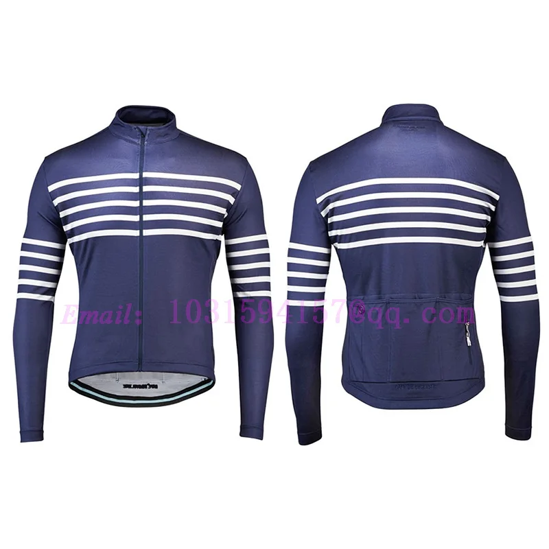 

CAFE DU CYCLISTE 2019 Men Cycling Jersey Long Sleeve Maillot Mtb Jersey Camisa Ciclismo Masculina Quick Dry Windbreaker