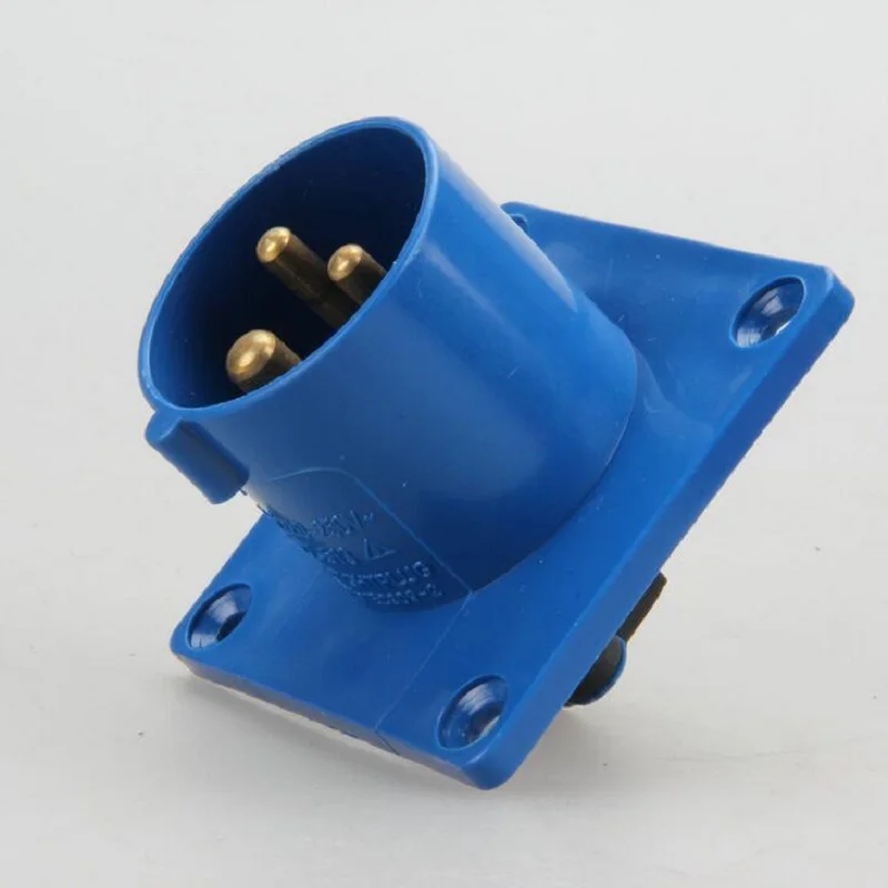 

16A IP44 Industrial waterproof Plug 2P+E socket box Three-phase five-wire Power Connecting Industrial Plug Socket