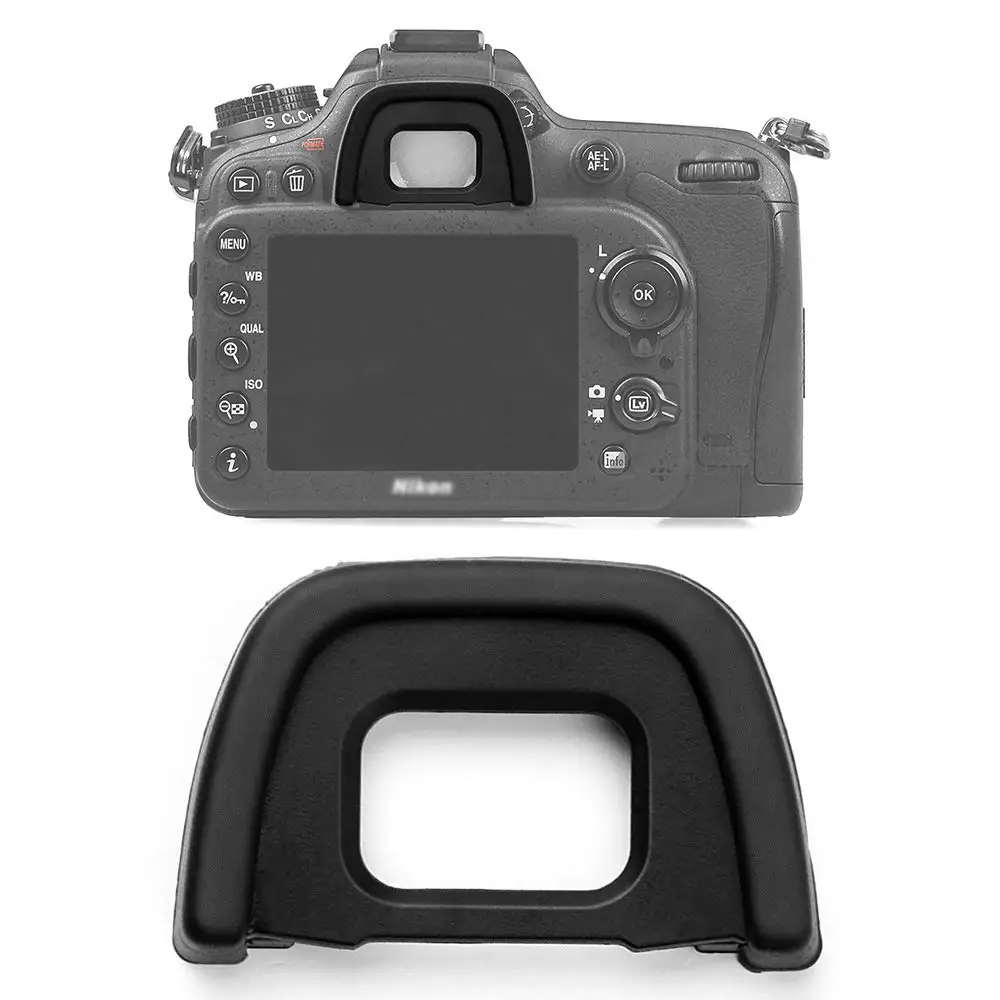 Description Picture 3 of itemDK-23 Eyepiece Viewfinder Eyecup compatible Nikon D7100 D7200 D300 D300s DK23 Eye cup Cover blinkers for Nikon DSLR Camera