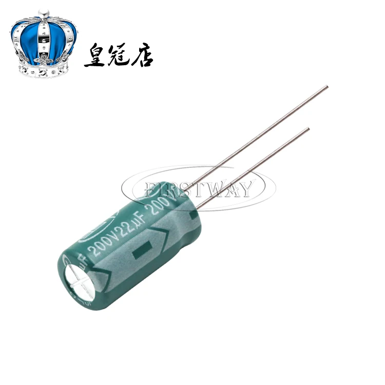 10 шт DIP 200V22UF 8*16 мм 22 мкФ 200V 8*16 мм