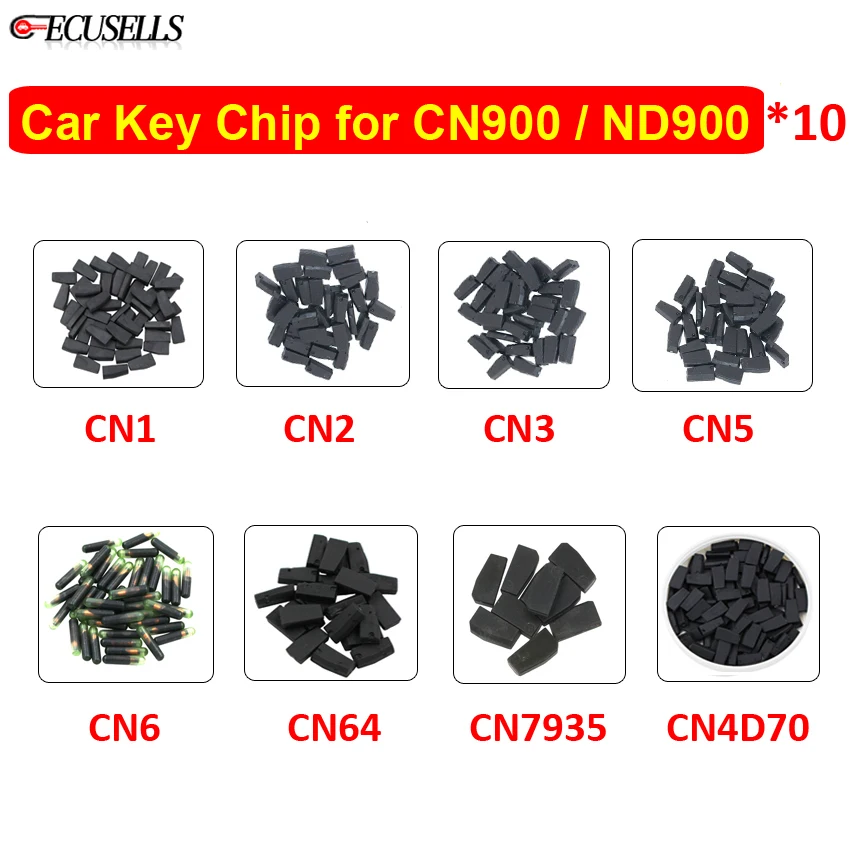 10 шт./лот CN1 CN2 CN3 CN5 CN6 CN64 копия чипа автомобильного ключа 4C 4D 46 G 48 4D64 CN7935 CN4D70 чип для