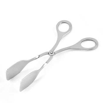 

Food Tongs, Heavy Duty Stainless Steel Kitchen Tongs for Cooking, Barbecue, Serving Scissors Tongs - Buffet Pliers