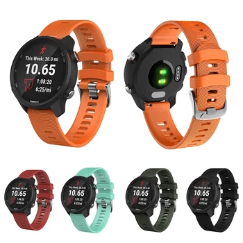 

For Garmin Forerunner 245/245M Sport Soft Silicone Replacement Watch Band Strap