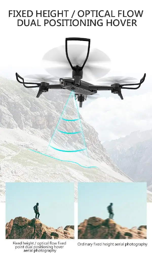 Дрон SG106 с двойной камерой 1080P 720P 4K WiFi FPV в режиме реального времени воздушная видео широкоугольный оптический поток RC Квадрокоптер вертолет игрушки