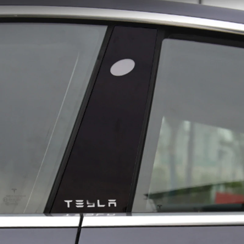 Модификация для Tesla для модели 3 колонки PC зеркальные акриловые декоративные наклейки модифицированные аксессуары украшения