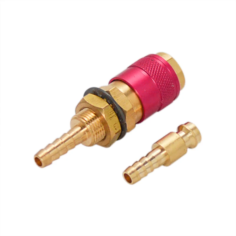 1 шт. быстроразъемный газовый и водный фонарь с водяным охлаждением для MIG TIG