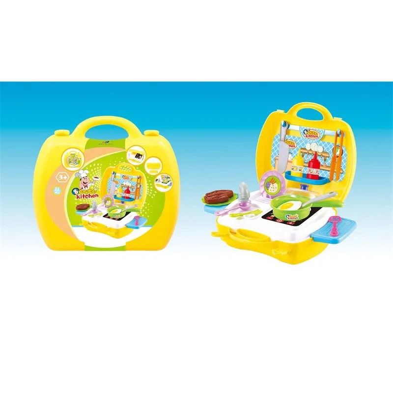 

CHILDREN'S Toy Model Tableware Dresser Cash Storage Tool Doctor Injection GIRL'S Play House Backpack Storage Box