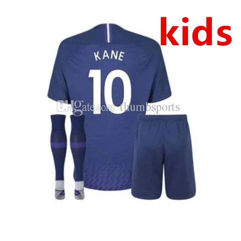19 20 Tottenham Футбольная Футболка ERIKSEN DAVIES ROSE VERTONGHEN SANCHEZ SON KANE DELE NDOMBELE Детский комплект+ носки Tottenham jersey - Цвет: kids