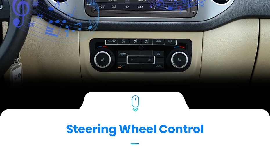 Junsun 2 ГБ+ 32 ГБ Android 8,1 автомобильный DVD радио мультимедиа видео плеер gps навигатор для Volkswagen Golf Polo Skoda Seat Tiguan Passa