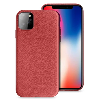 

1000pcs Luxury Litchi Texture Pattern Leather Lines Cases For iPhone 11 Pro Max XS XR X 8 7 6 6S Plus Anti-shock Soft TPU Cover