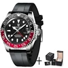 Rubber black red