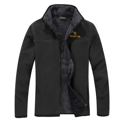 Каждый день специальный зимний беговой флис мужской кардиган пальто плащ куртка внутренняя одежда Спорт на открытом воздухе большой размер