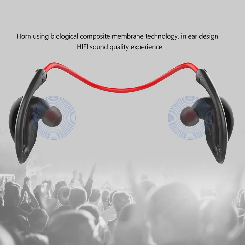 LESHP Snail In-Ear Sport V4.0 наушники портативная гарнитура шагомер микрофон Функция для профессионального бега
