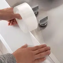 ALLOET кухонная раковина водонепроницаемый Mildewproof сильная самоклеящаяся прозрачная лента ванная комната туалет щелевая зазор уплотнение полосы стикер