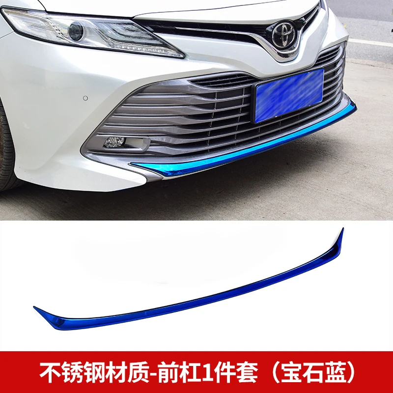 C2 Автомобильный Стайлинг для Toyota Camry бампер Передняя Губы угловая отделка переднего бампера бар - Цвет: C2