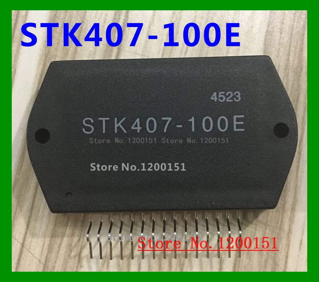 STK4044II STK4044V STK4044X STK4044XI STK4046V STK407-070 STK407-070B STK407-100E MODULES - Цвет: STK407-100E