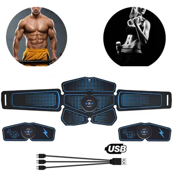 

Abdominal Muscle Stimulator Home Gym Total ABS Fitness Equipment Training Gear Muscles Press Simulator Muscle Training Apparatus