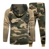 Camo Men Tracksuit Hooded Outerwear Hoodie Set 2 Pieces Autumn Sporting Male Fitness Camouflage Sweatshirts Jacket + Pants Sets ► Photo 3/6