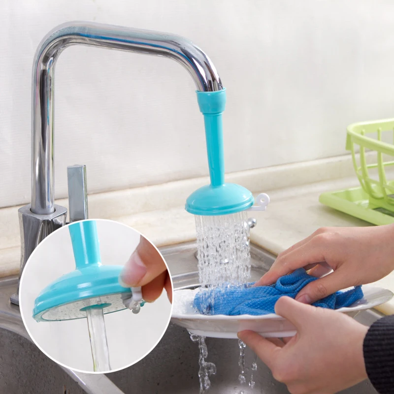

360 Degree Rotating Kitchen Sprayers Adjustable Tap Nozzle Dual Water Spouts Water Saving Shower Head Kitchen Faucet Accessories