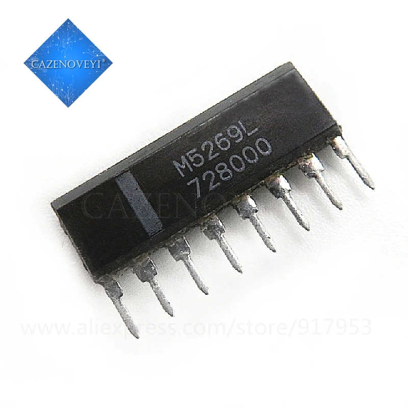 5 Pezzi Circuito Integrato M5219P DIP-8, MIT, Nuovi