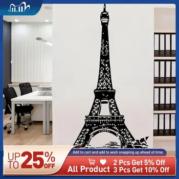 

Delicate eiffel tower Wall Sticker Removable Self Adhesive Watercolo For Baby Kids Rooms Decor Wall Decoration Murals