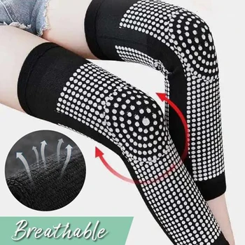 

Winter Self-Heating Knee Protector Wormwood Hot Compress Cold Protection Knee Sleeve for Men Women UND Sale