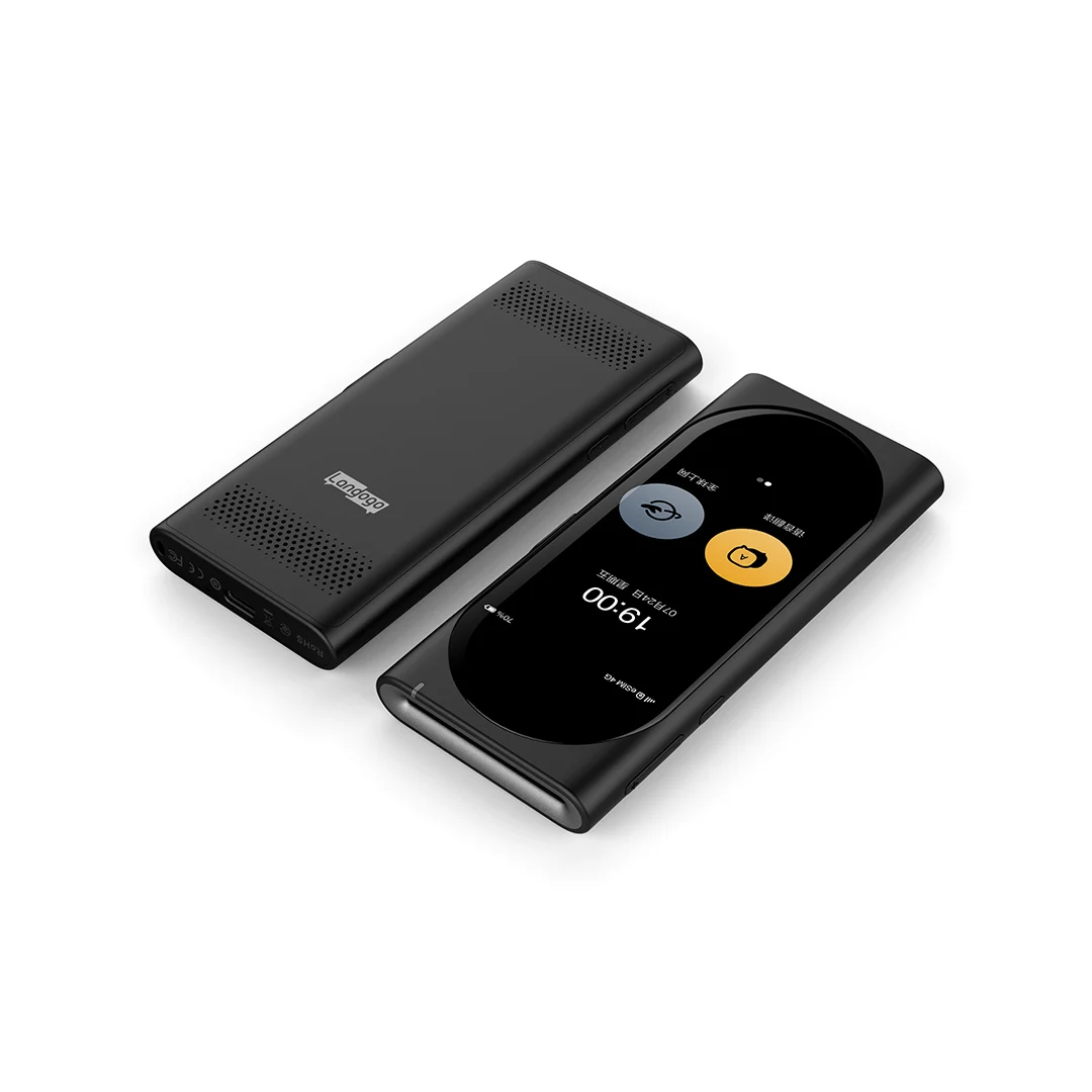  Langogo AI Translator 3.1 Inch portable 105 Languages Global Wifi Hot Spot Translator Voice Interpr