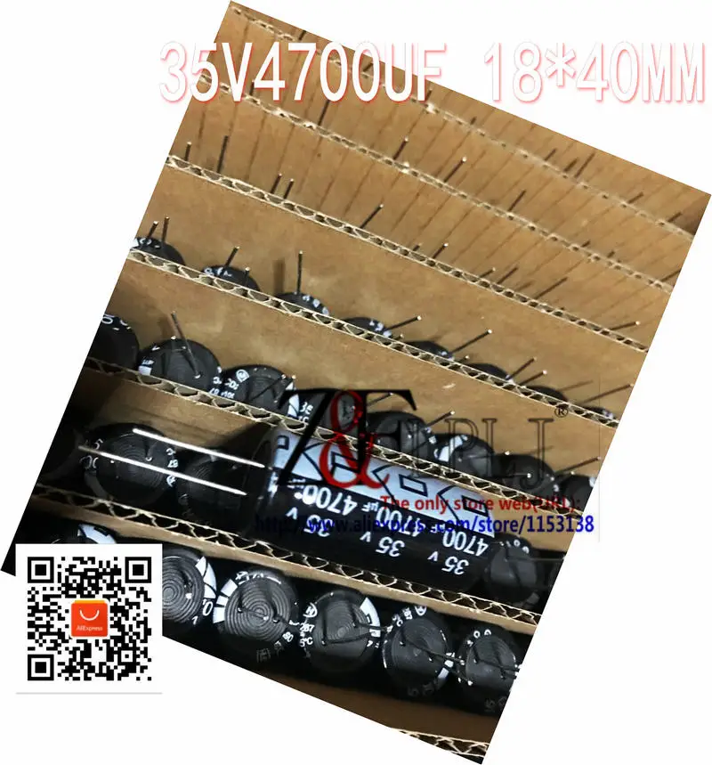 Электролитический конденсатор 35V4700UF 35V/4700 мкФ 4700UF35V 4700 35V JH 18x40 мм 20 шт./лот |