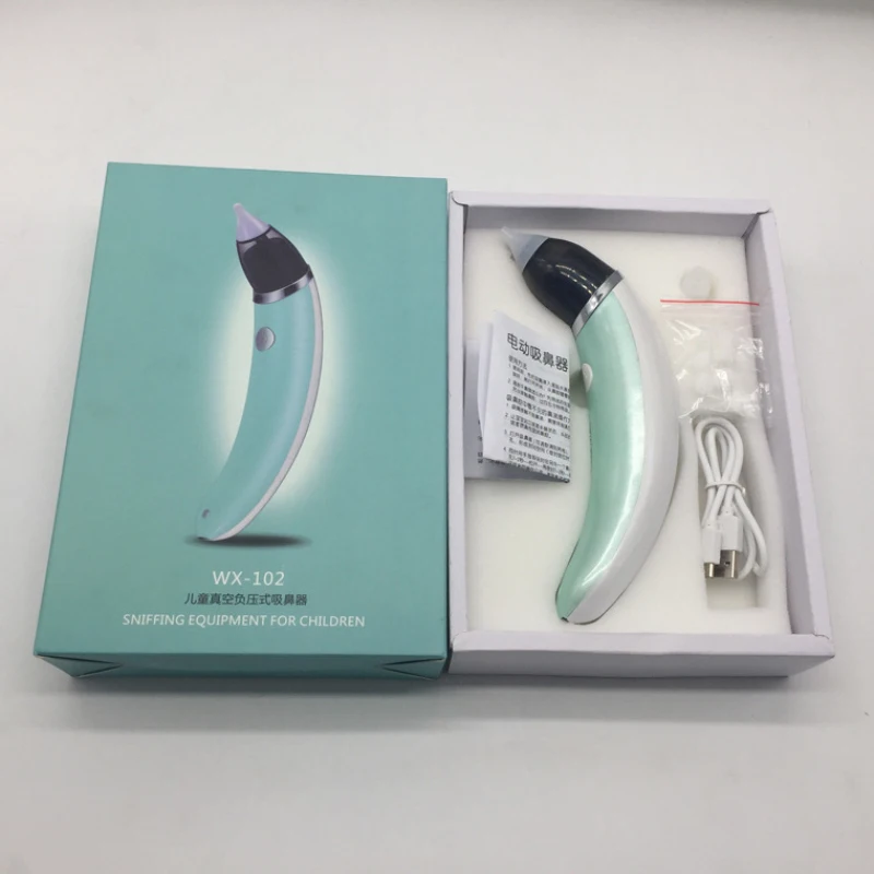 Детский носовой аспиратор безопасный Электрический Очиститель носа Детские аксессуары для ухода за полостью рта соска для новорожденных мальчиков и девочек