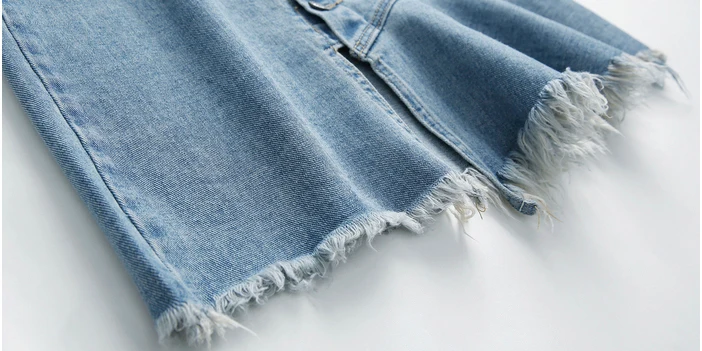 Юбка Русалочка с кисточками длинные джинсовые юбки женские джинсовые юбки летние корейские винтажные миди юбки с разрезом плюс размер
