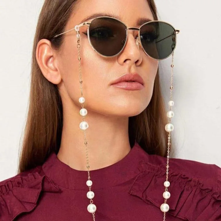 Новый глаз цепь ювелирные изделия мода простой жемчужный цепочка для очков Висячие шеи анти-оптические очки аксессуары для женщин