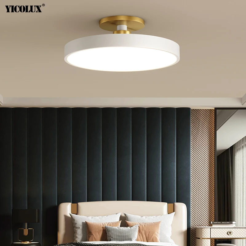 Colorful Simple Modern LED Chandelier Lights Living Study Room Child Bedroom Aisle Corridor Loft Home Lamps Indoor Lighting