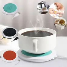 Изоляционная электрическая подставка для подогрева чашек, коврик для кофе, офисный/домашний USB