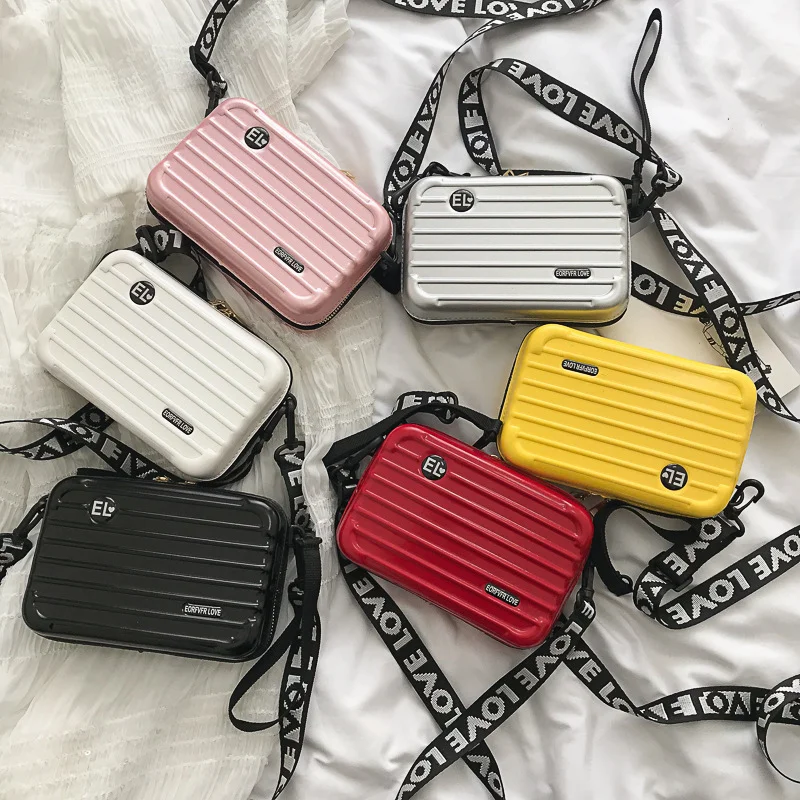 

Mini Trunk Box Small Shoulder Bags For Women Letter Designer Plastic Crossbody Bag Fashion Letter Strap Tote Messenger Bag Purse