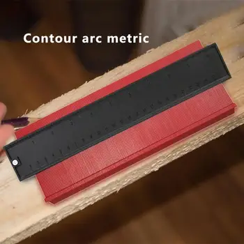 

5/10inch Contour Gauge Plastic Profile Copy Contour Gauge Duplicator Standard Wood Marking Tiling Laminate
