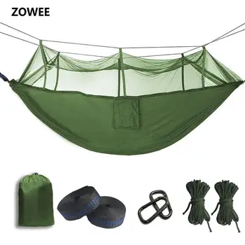 

Ultralight Mosquito net Parachute Hammock with Anti-mosquito bites for Outdoor Camping Tent Using sleeping Free shipping