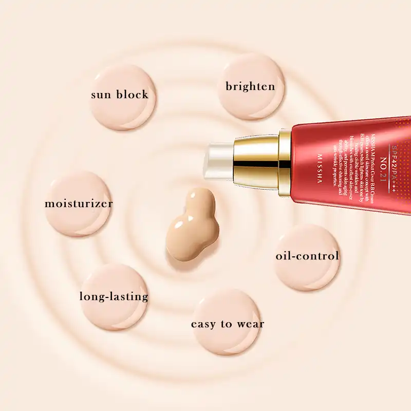 Лучший корейский косметический крем MISSHA M BB 50 мл SPF42 PA + (NO.23 натуральный бежевый)