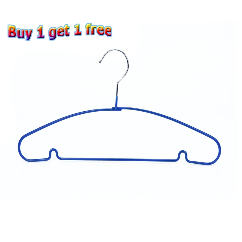 

5PCS/Lot Household Wet And Dry Dual Use Clothes Rack Adult Traceless Anti-Slip Dip Hanger Rough Wind-Resistant Clothes Rack