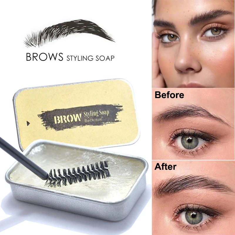 3D Перьевые брови для формирования бровей гель-мыло макияжа водостойкое стойкое