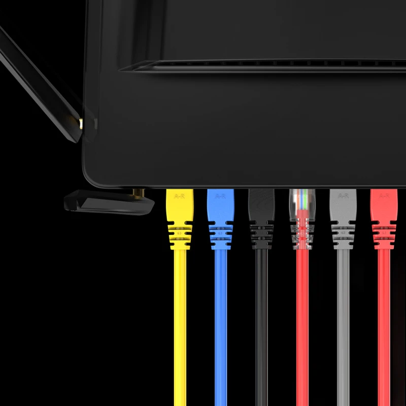 Conector de Cabo de Rede Ethernet Tampa do Plugue Botas de Alívio para Cat8 Cat7 Cat6a Cat6 Cat5e Cat5 Ampcom-rj45 - Imagem 2