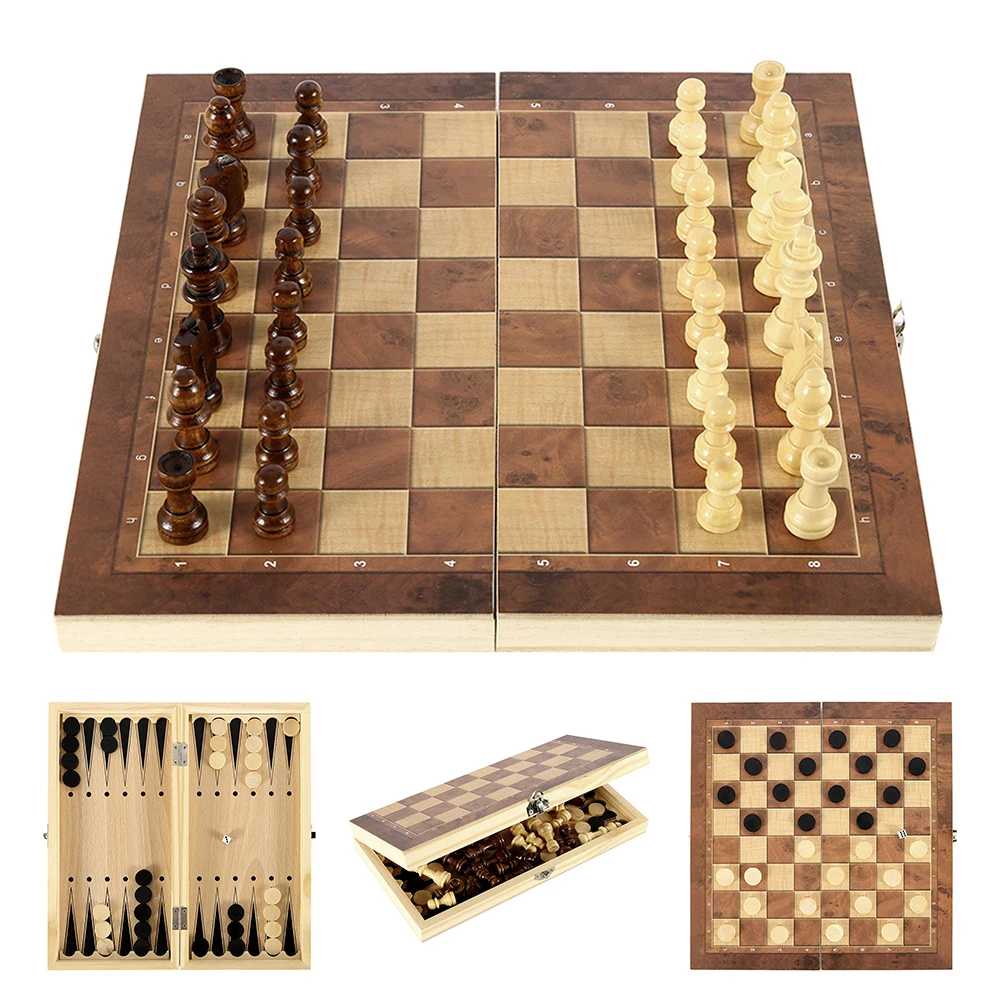 Jeu d'échecs International en bois